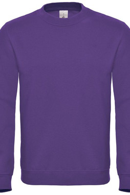 B&C BA404 - Modern Crewneck Sweatshirt med Elastan