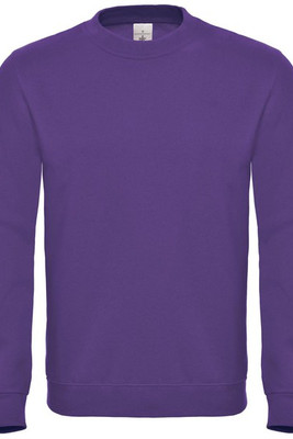 B&C BA404 - Moderna majica dugih rukava s okruglim izrezom i rebrastim detaljima