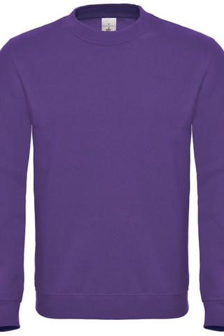 B&C Collection BA404 - Modern Crew Neck Sweatshirt with Ribbed Details