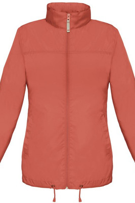 B&C Collection B601F - Feminine Fit Windbreaker Jacket with Concealed Hood