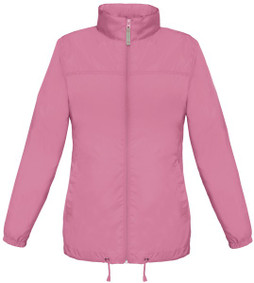 B&C Collection B601F - Feminine Fit Windbreaker Jacket with Concealed Hood