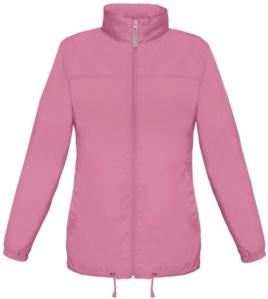 B&C Collection B601F - Feminine Fit Windbreaker Jacket with Concealed Hood