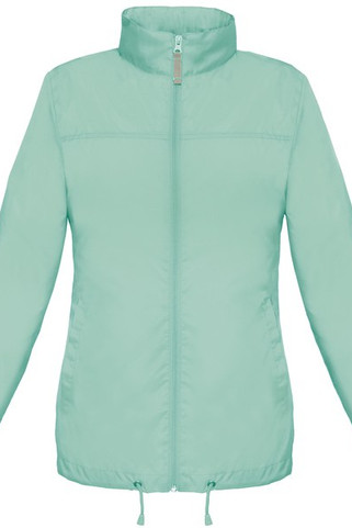 B&C Collection B601F - Feminine Fit Windbreaker Jacket with Concealed Hood