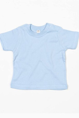 Babybugz BZ002 - Soft Cotton Baby Crew Neck Tee with Shoulder Poppers