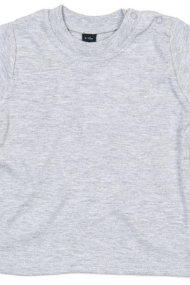 Babybugz BZ002 - Weiches Baby Baumwollshirt mit Schulterknöpfen