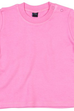Babybugz BZ011 - Cozy Cotton Baby Long Sleeve Tee with Easy Poppers