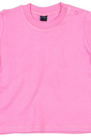 Babybugz BZ011 - Cozy Cotton Baby Long Sleeve Tee with Easy Poppers