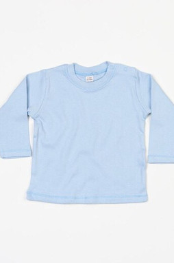 Babybugz BZ011 - Cozy Cotton Baby Long Sleeve Tee with Easy Poppers