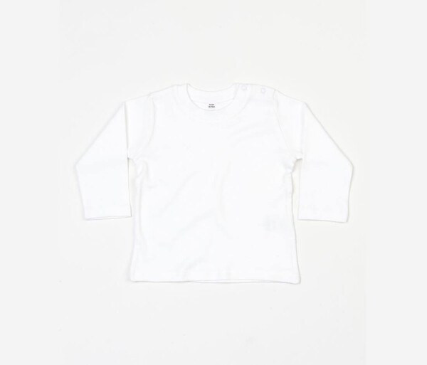 Babybugz BZ011 - Cozy Cotton Baby Long Sleeve Tee with Easy Poppers