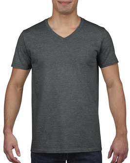 Gildan GD010 - Premium Softstyle™ V-Neck T-Shirt for Everyday Comfort