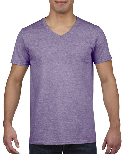 Gildan GD010 - Premium Softstyle™ V-Neck T-Shirt for Everyday Comfort