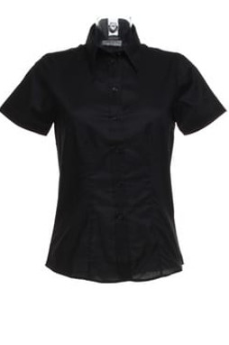 Kustom Kit KK360 - Womens workplace Oxford blouse short sleeved