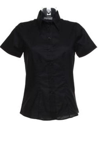 Kustom Kit KK360 - Womens workplace Oxford blouse short sleeved