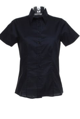 Kustom Kit KK360 - Womens workplace Oxford blouse short sleeved