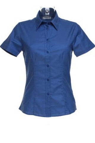 Kustom Kit KK360 - Womens workplace Oxford blouse short sleeved