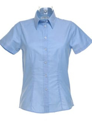 Kustom Kit KK360 - Womens workplace Oxford blouse short sleeved