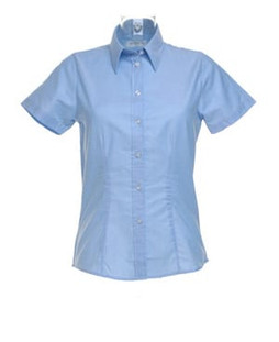 Kustom Kit KK360 - Womens workplace Oxford blouse short sleeved