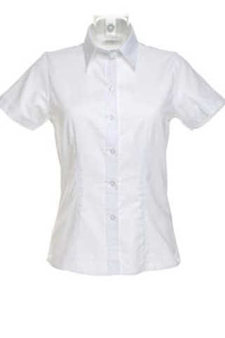 Kustom Kit KK360 - Womens workplace Oxford blouse short sleeved
