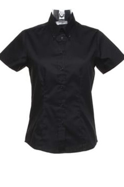 Kustom Kit KK701 - Womens corporate Oxford blouse short sleeved