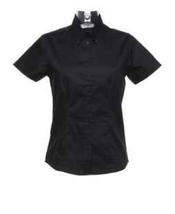 Kustom Kit KK701 - Womens corporate Oxford blouse short sleeved