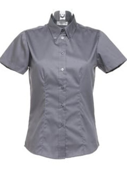 Kustom Kit KK701 - Womens corporate Oxford blouse short sleeved