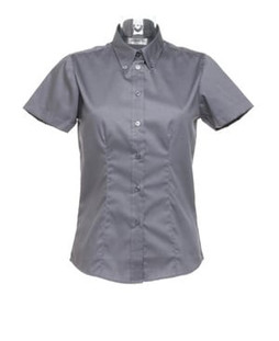 Kustom Kit KK701 - Womens corporate Oxford blouse short sleeved