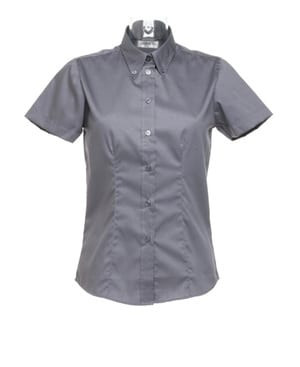 Kustom Kit KK701 - Women's corporate Oxford blouse short sleeved