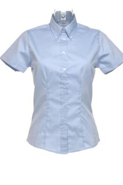Kustom Kit KK701 - Womens corporate Oxford blouse short sleeved