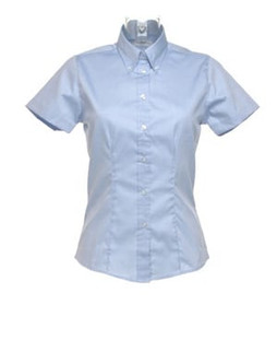 Kustom Kit KK701 - Womens corporate Oxford blouse short sleeved