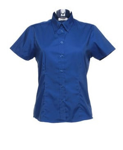 Kustom Kit KK701 - Womens corporate Oxford blouse short sleeved