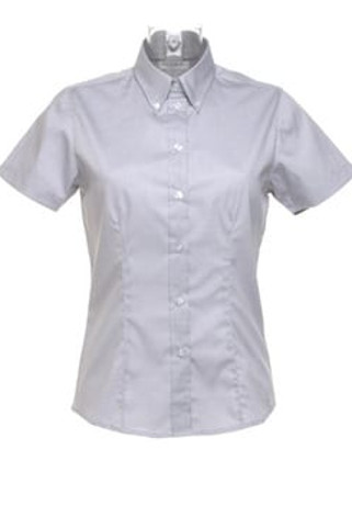 Kustom Kit KK701 - Womens corporate Oxford blouse short sleeved