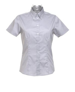 Kustom Kit KK701 - Womens corporate Oxford blouse short sleeved