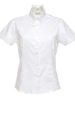 Kustom Kit KK701 - Womens corporate Oxford blouse short sleeved