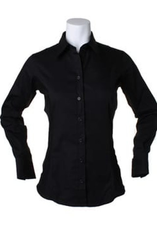 Kustom Kit KK702 - Womens corporate Oxford blouse long sleeved