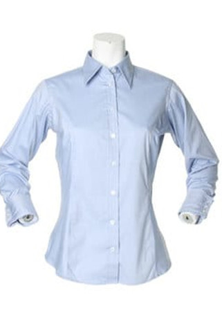 Kustom Kit KK702 - Womens corporate Oxford blouse long sleeved