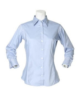Kustom Kit KK702 - Women's corporate Oxford blouse long sleeved