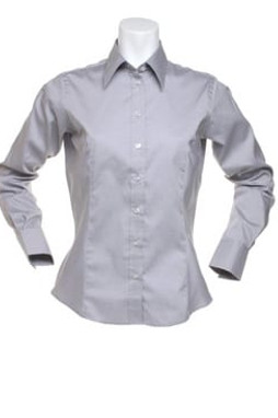 Kustom Kit KK702 - Womens corporate Oxford blouse long sleeved