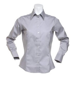 Kustom Kit KK702 - Womens corporate Oxford blouse long sleeved