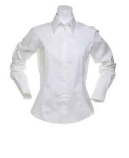 Kustom Kit KK702 - Womens corporate Oxford blouse long sleeved