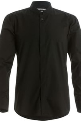 Kustom Kit KK161 - Mandarin collar fitted shirt long sleeved