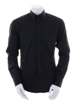 Kustom Kit KK188 - Tailored fit premium Oxford shirt long sleeve