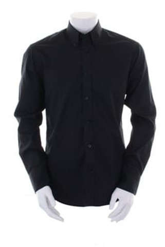 Kustom Kit KK188 - Tailored fit premium Oxford shirt long sleeve
