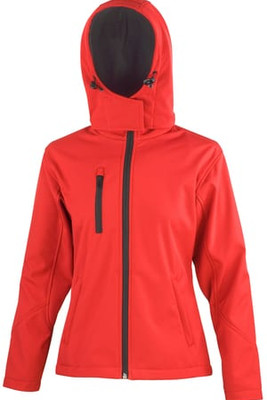 Result R230F - Women's Core TX performance hooded softshell jacket
