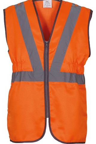 Yoko YK005 - Hi vis premier railway pull-apart waistcoat (HVW118)