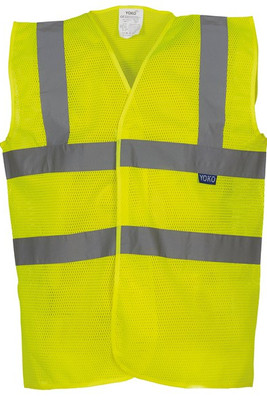 Yoko YK006 - Gilet haute visibilité nid d'abeille (HVW120)