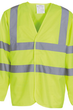 Yoko YK007 - Gilet haute visibilité manches longues (HVJ200)