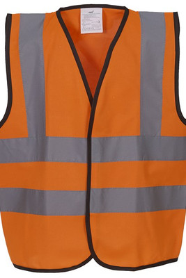 Yoko YK100 - 2 B & B vest med høj synlighed (Hvw100Ch)