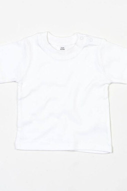 Babybugz BZ002 - T-shirt Bébé Coton Doux à Encolure Ronde