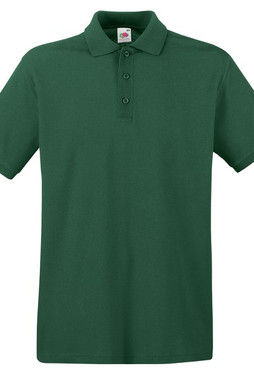 Fruit of the Loom SS255 - Polo Elegante con Bottoni a Tre