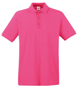 Fruit of the Loom SS255 - Laadukas Kolmen Napin Paita